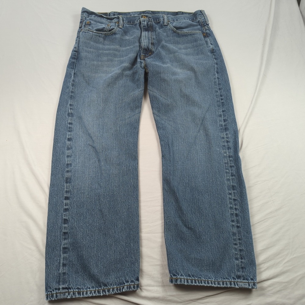 Levis Jeans Mens 38x30‎ Blue 569 Loose Relaxed Classic Western Baggy
